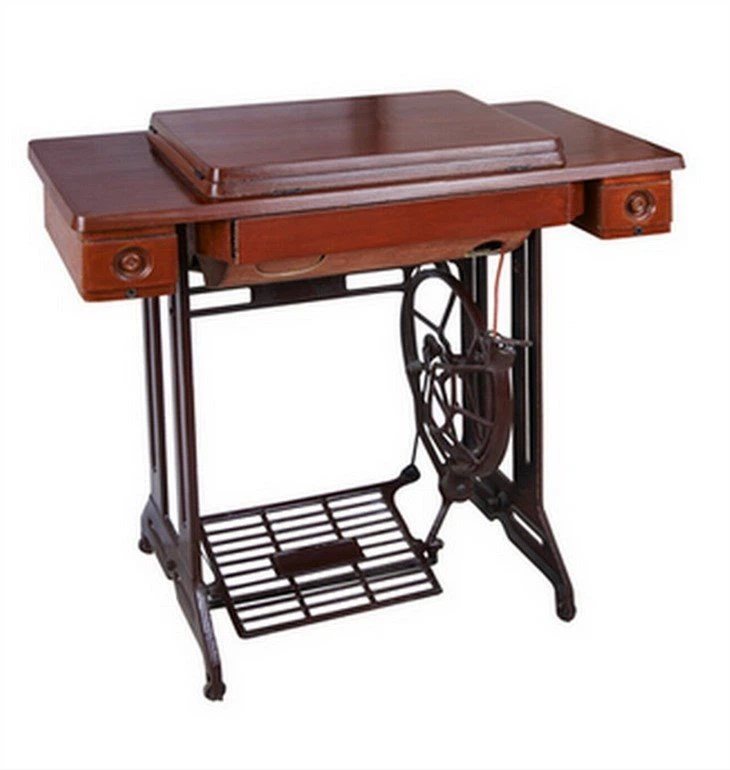 3-drawer table with cast stand